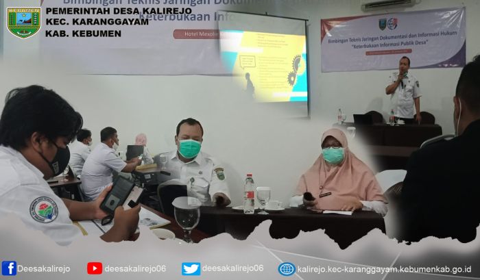 Bimbingan Teknis JDIH di Hotel Mexcolie dengan tema Keterbukaan Informasi Publik Desa